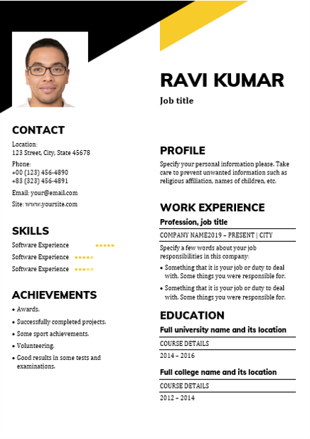 resume writing for software engineer truecv